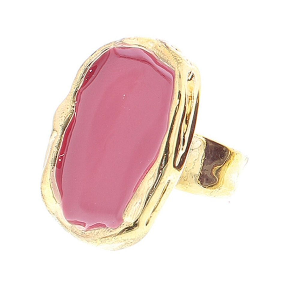 METAL ENAMEL RING