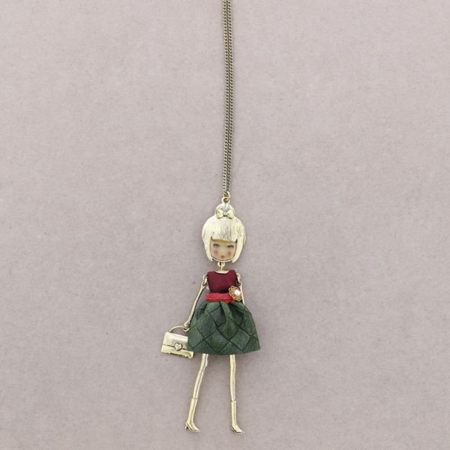 COLLAR LARGO COLG. MUÑECA CARINA