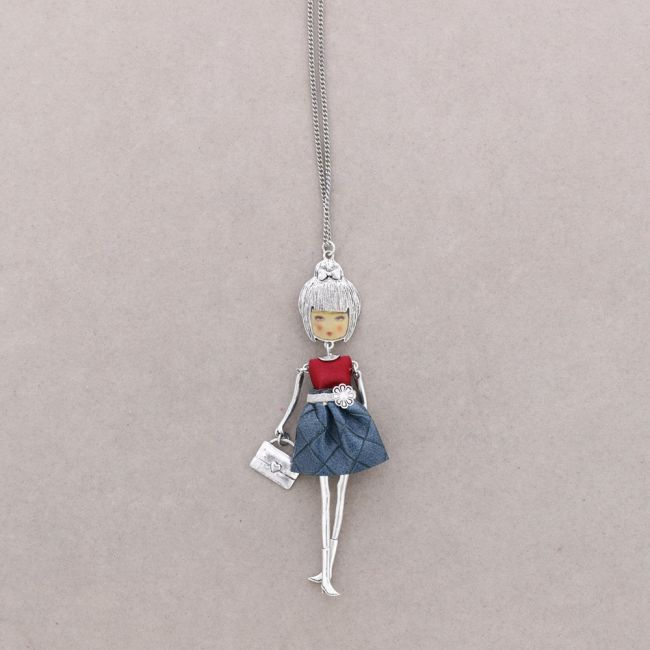 COLLAR LARGO COLG. MUÑECA CARINA