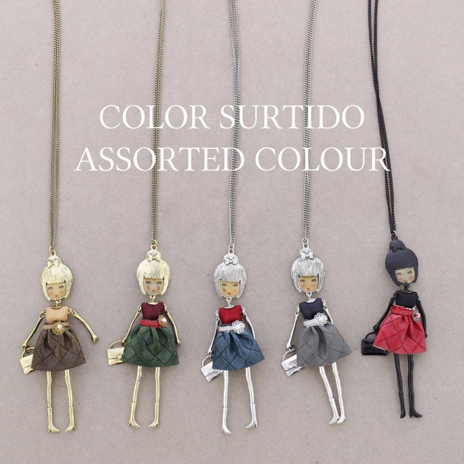 LONG PENDANT NECKLACE CARINE DOLL
