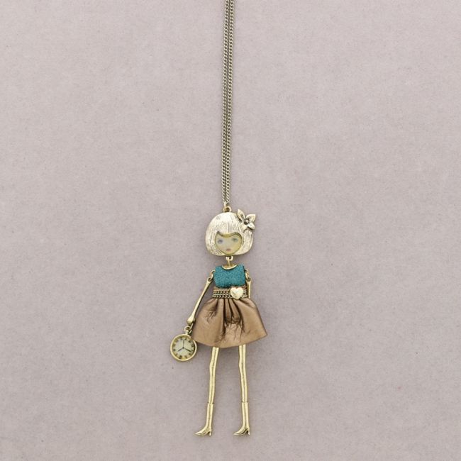 COLLAR LARGO COLG. MUÑECA CARINA