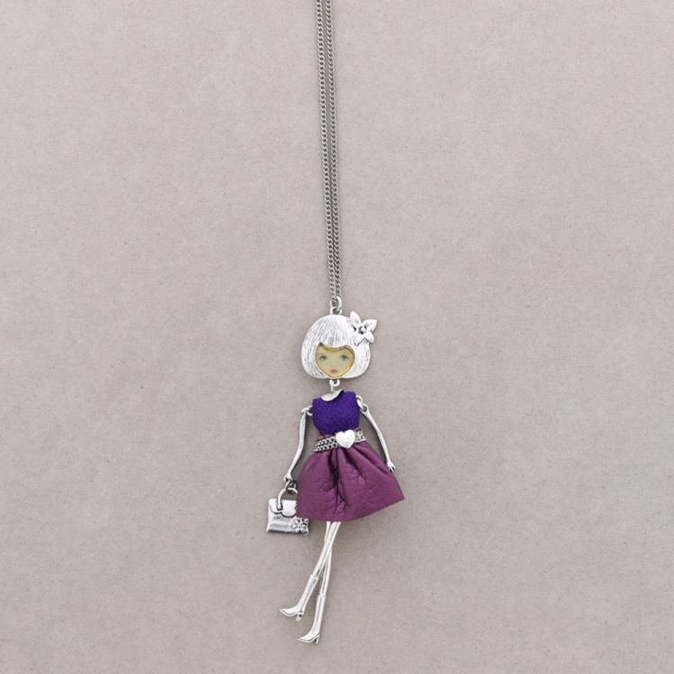 LONG PENDANT NECKLACE CARINE DOLL