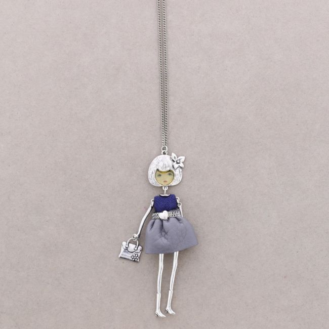 COLLAR LARGO COLG. MUÑECA CARINA