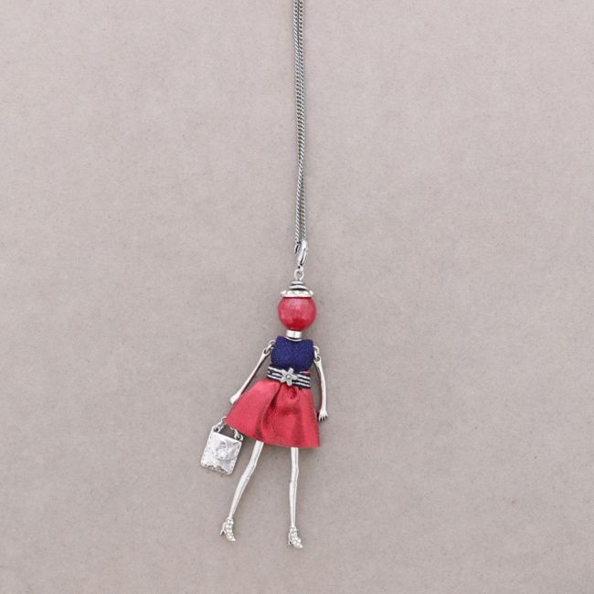 LONG PENDANT NECKLACE DOLL