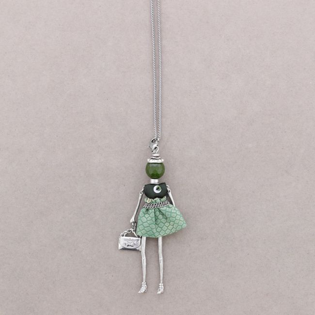 LONG PENDANT NECKLACE DOLL