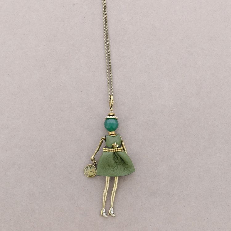 LONG PENDANT NECKLACE DOLL 2