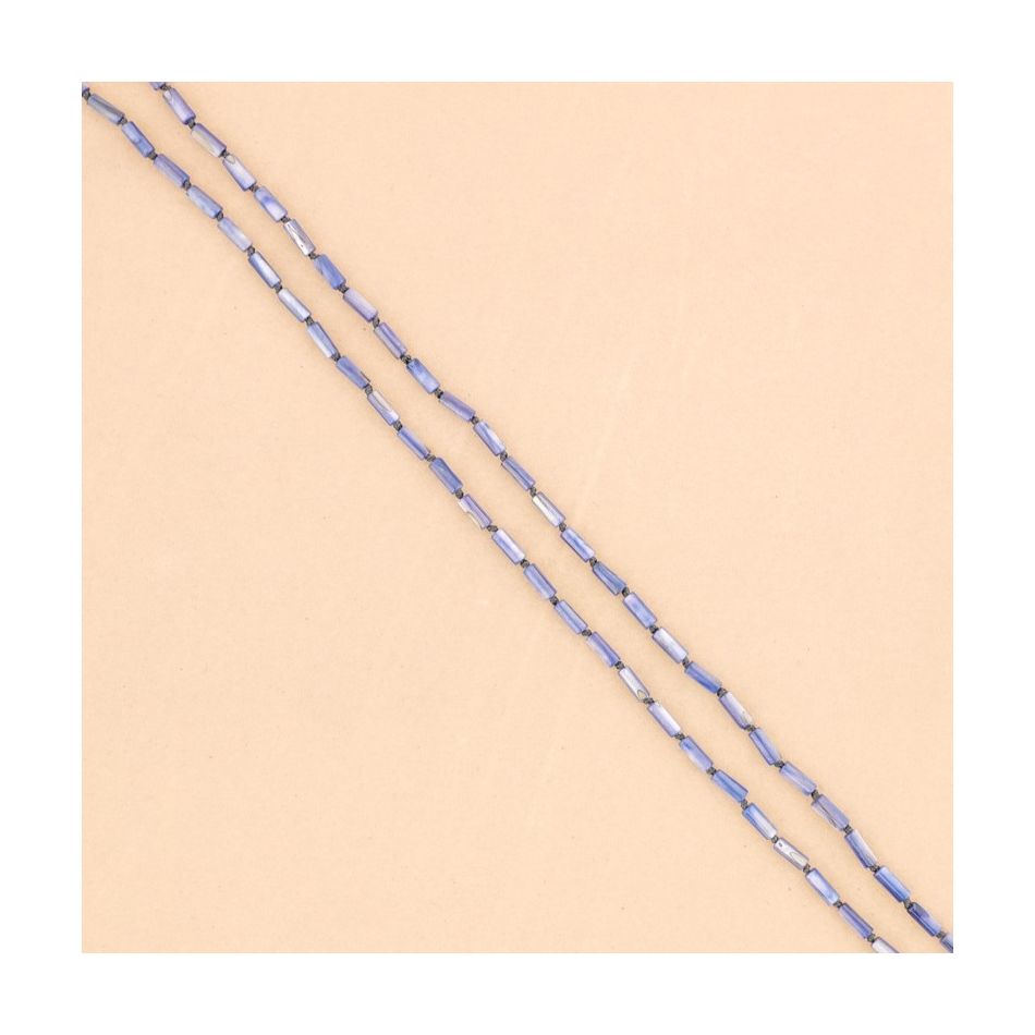 COLLAR LARGO CILINDROS  NÁCAR 1.2M
