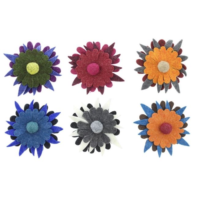 FELT BROOCH 5CM